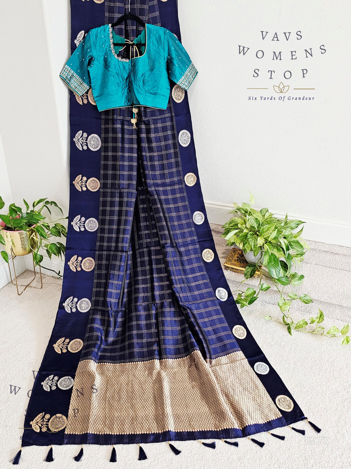 Classy Pure Raw Mango Silk Saree - Maggam Blouse