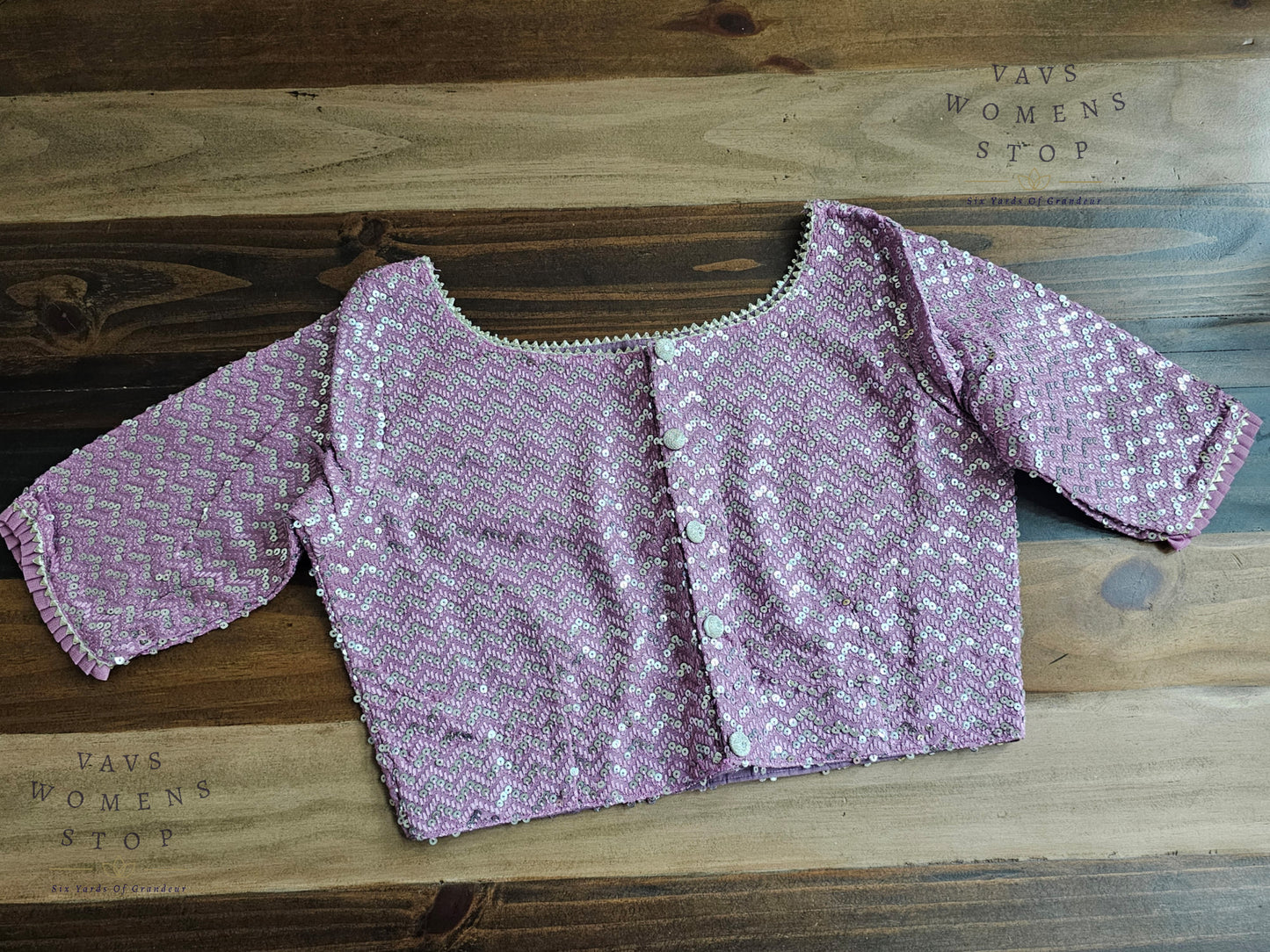 Georgette Sequins Blouse