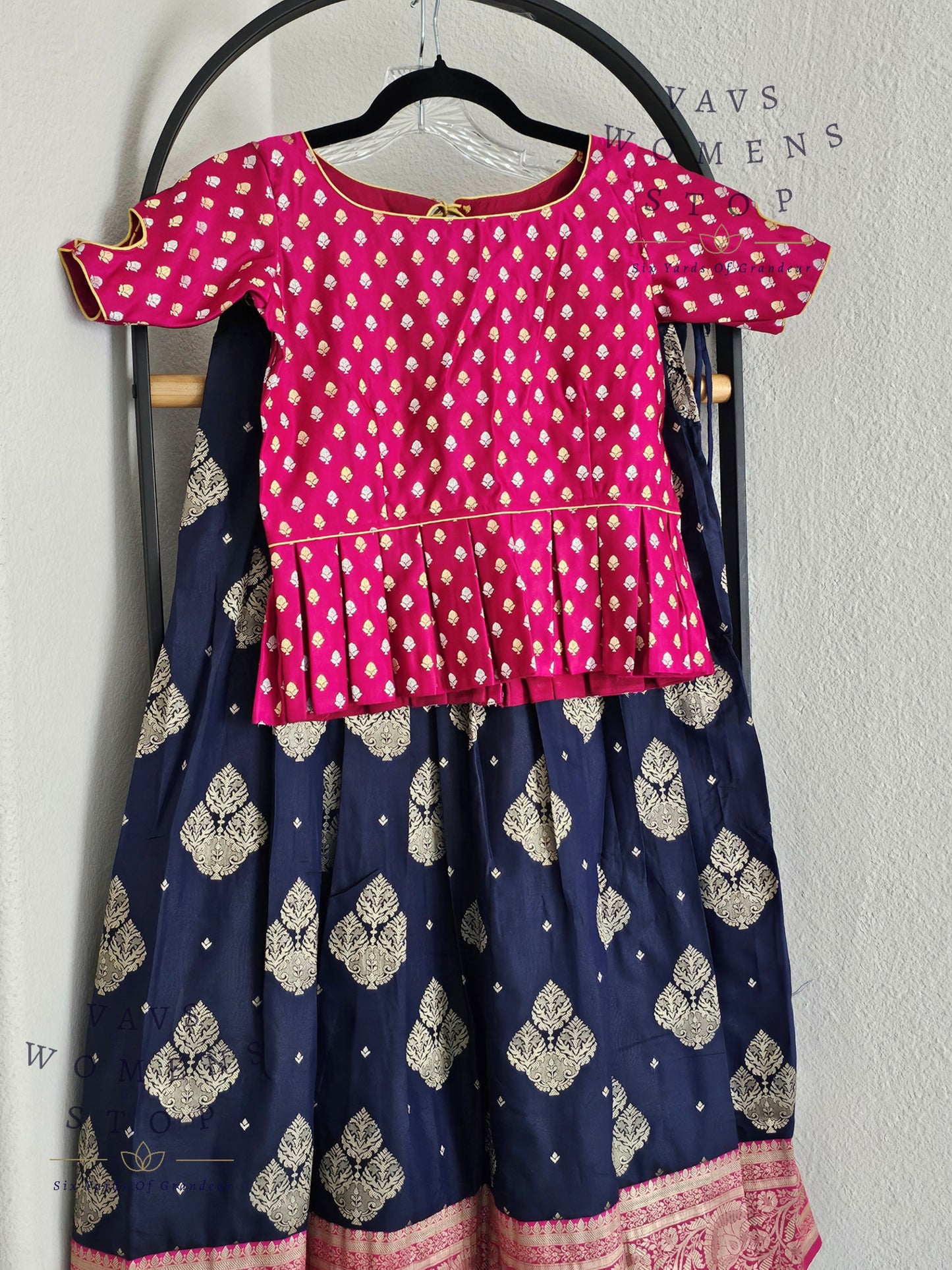 Designer Benarasi Paithani Lehenga/Langa Blouse