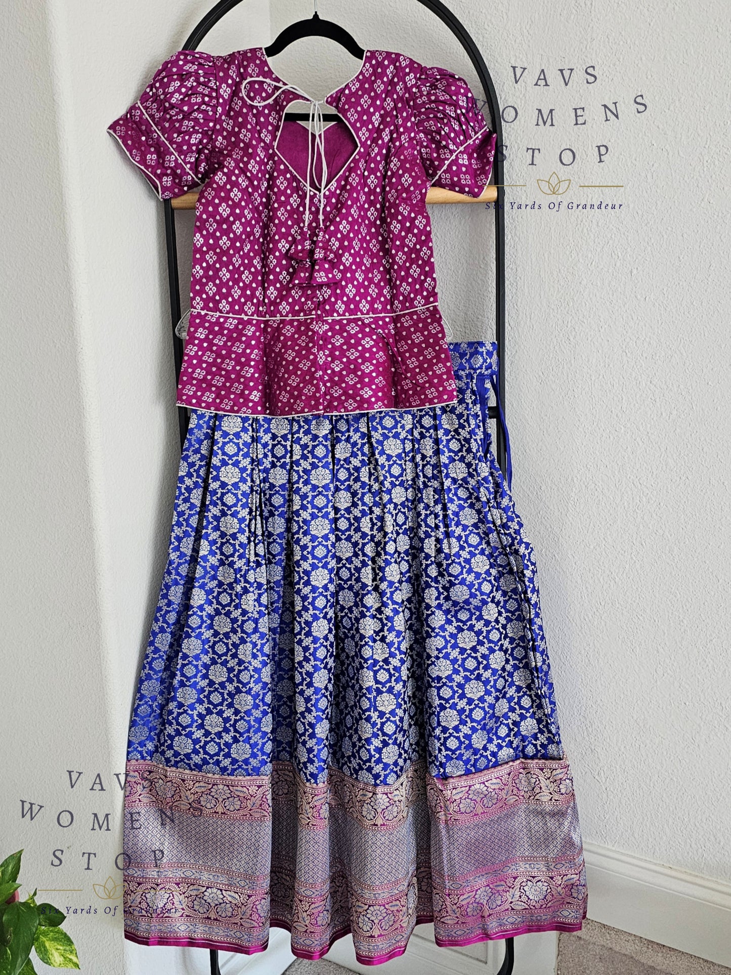 Benarasi Silk Lehenga Blouse