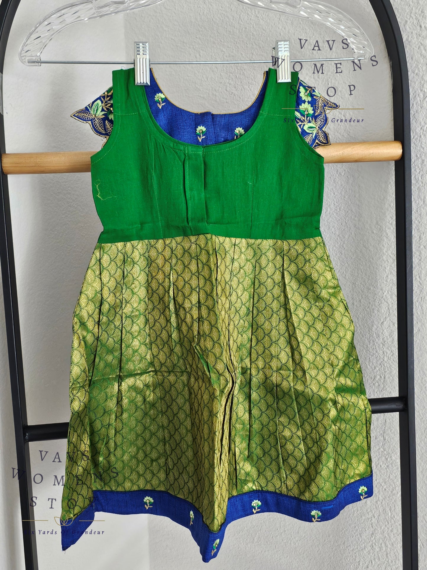Pure Kanchi Silk Lehenga - Rawsilk Blouse