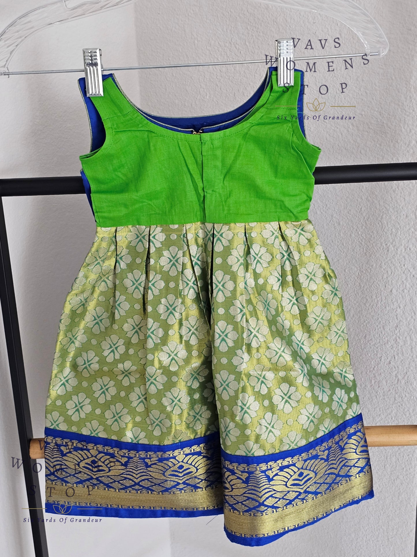 Kanchi Silk Lehenga/Langa Blouse