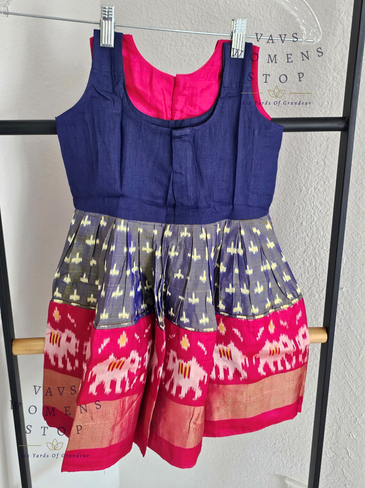 Pure Ikkat Langa Blouse