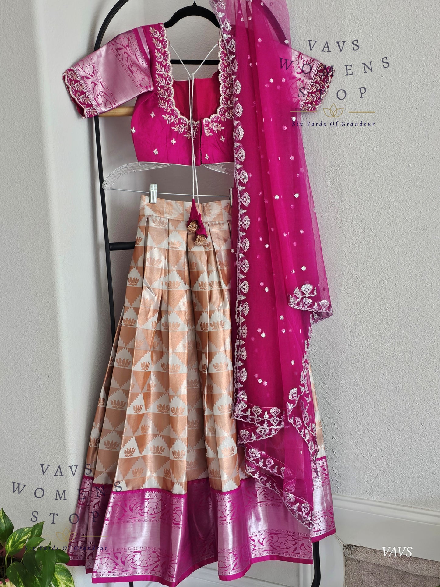 Traditional Half Saree Set