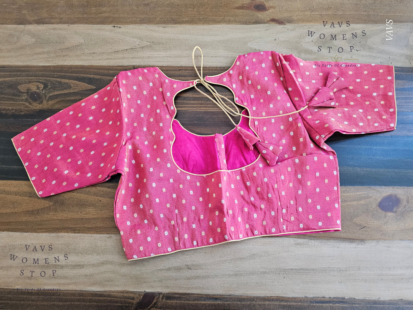 Pink Shade Tissue Blouse