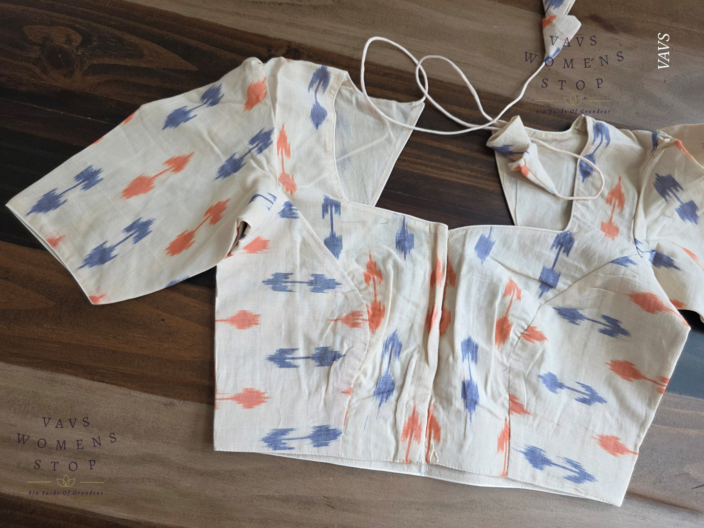 Ikkat Sico Cotton Blouse