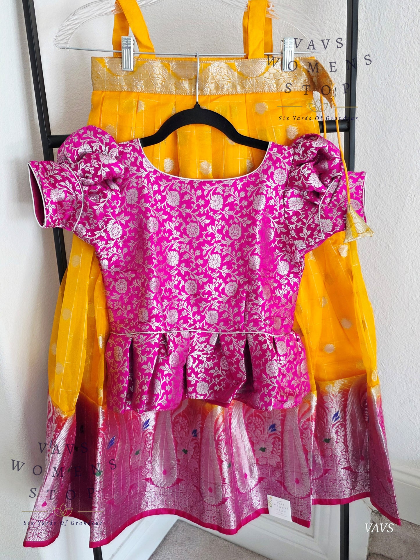 Organza Silk Lehenga Blouse