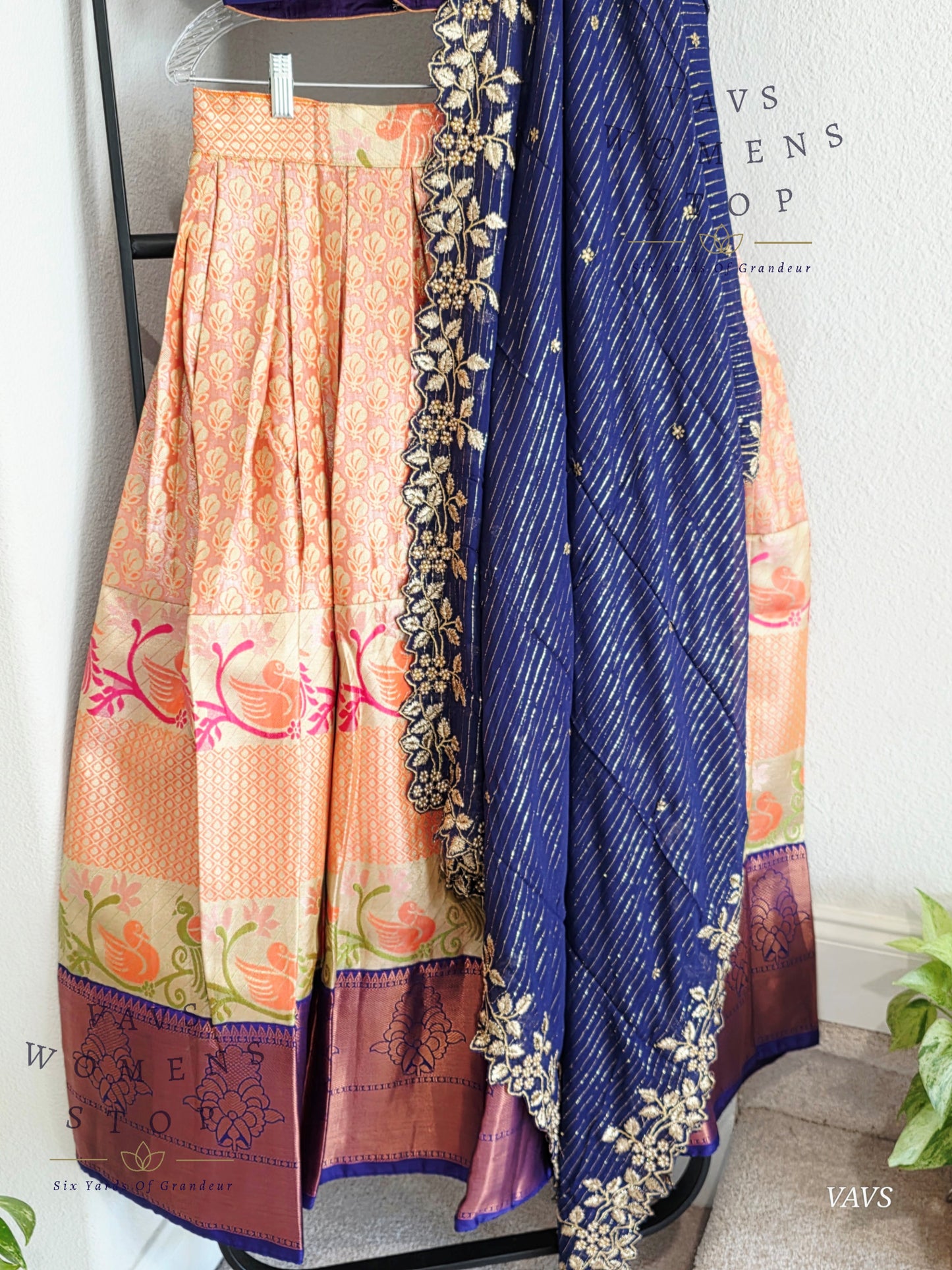 Traditional Half Saree Set