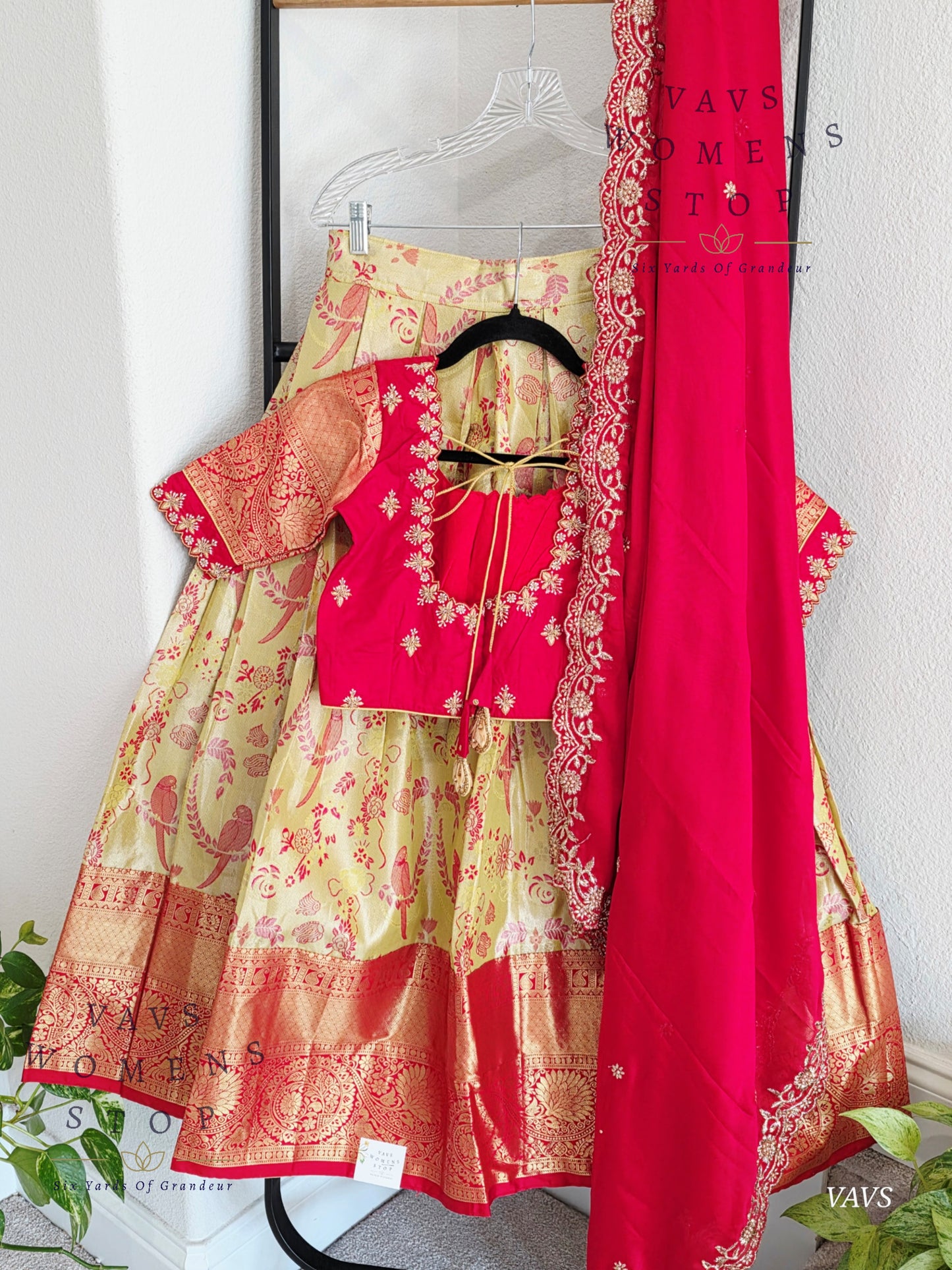 Traditional Half Saree Set