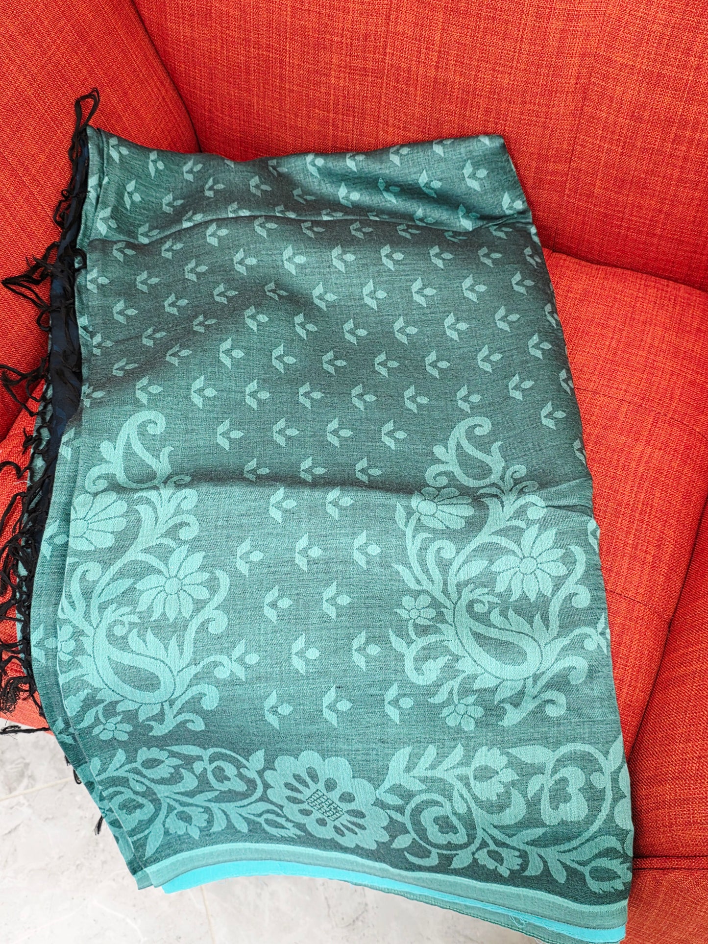 Nayanthara's Inspired Design Soft Khadi Cotton Handloom Designer Saree