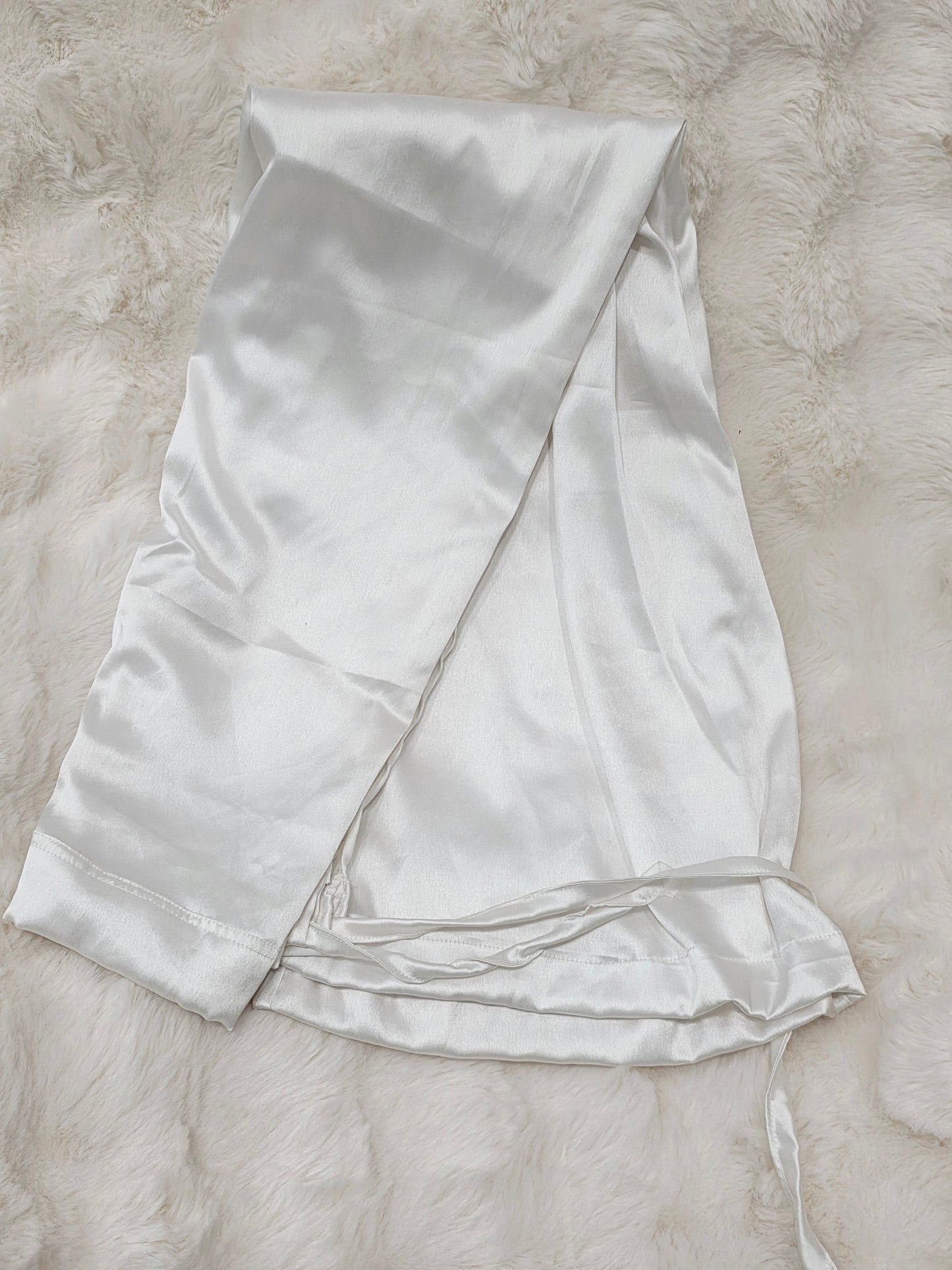 White Satin Petticoat