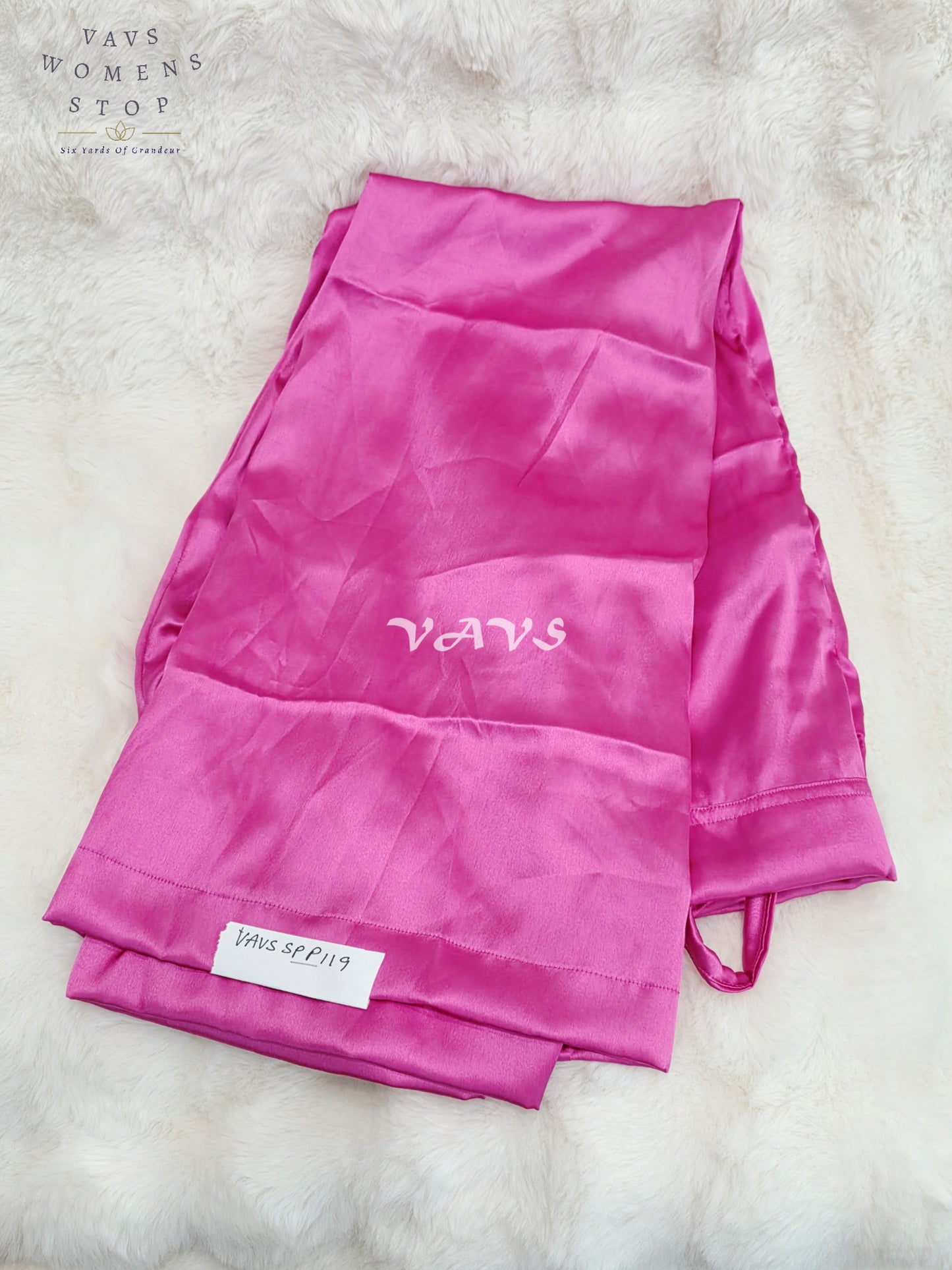 Royal Bubblegum Pink Customized Satin Petticoat