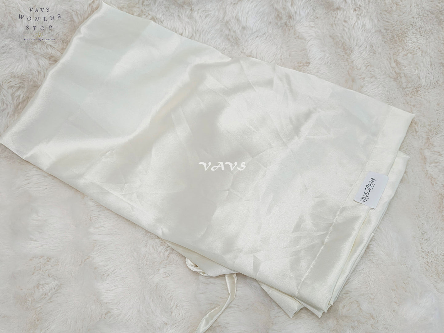 Pearl Ivory Off White Customized Satin Petticoat | Saree Underskirt