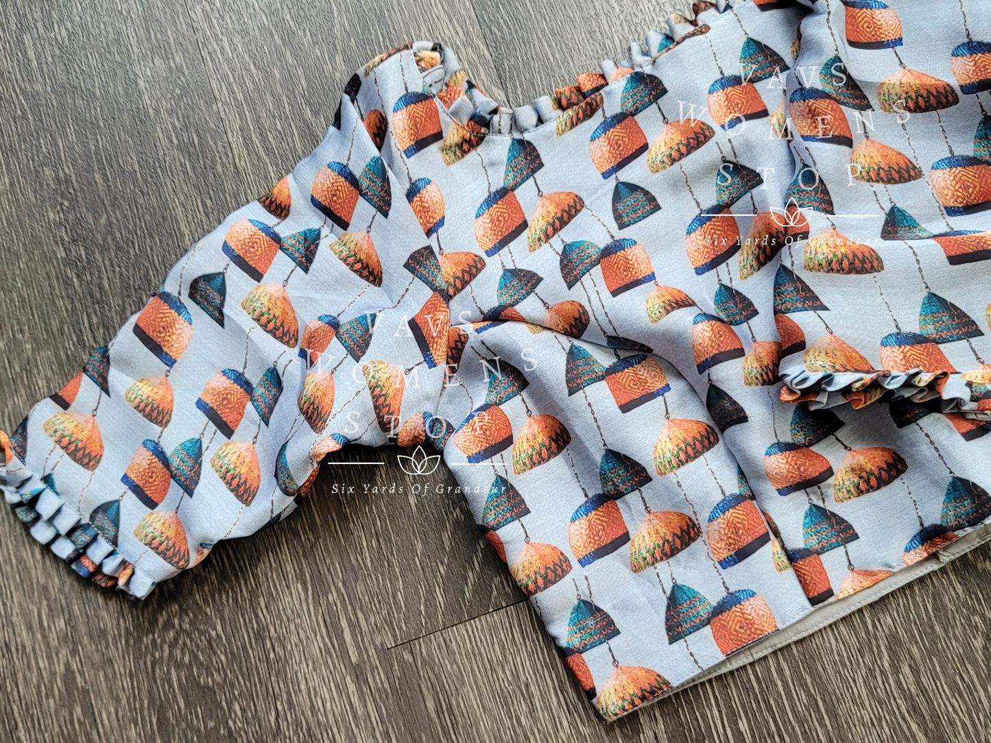 Designer Georgette Prints Blouse