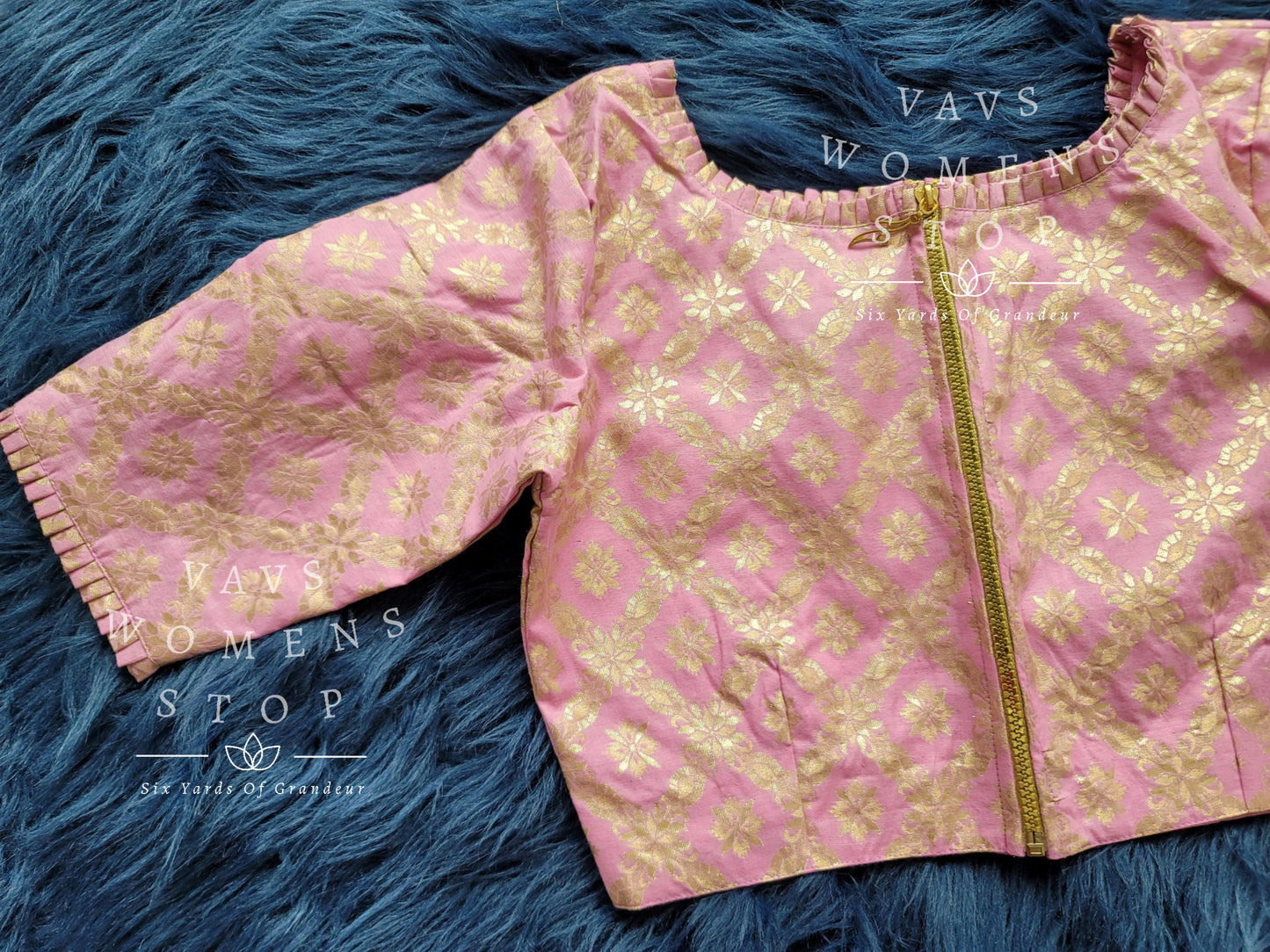 Benarasi Chanderi Blouse