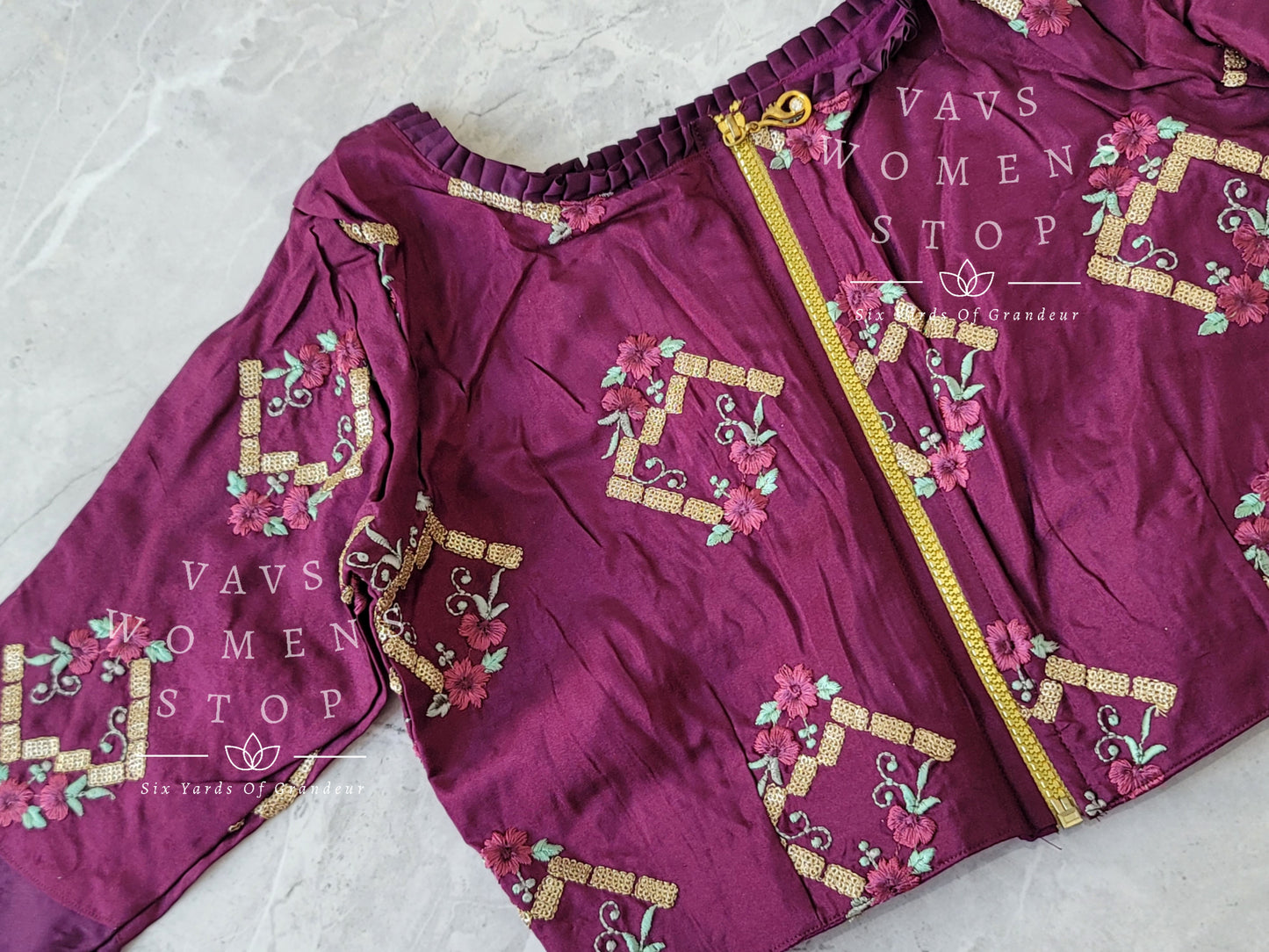 Pure Chinon Chiffon Blouse
