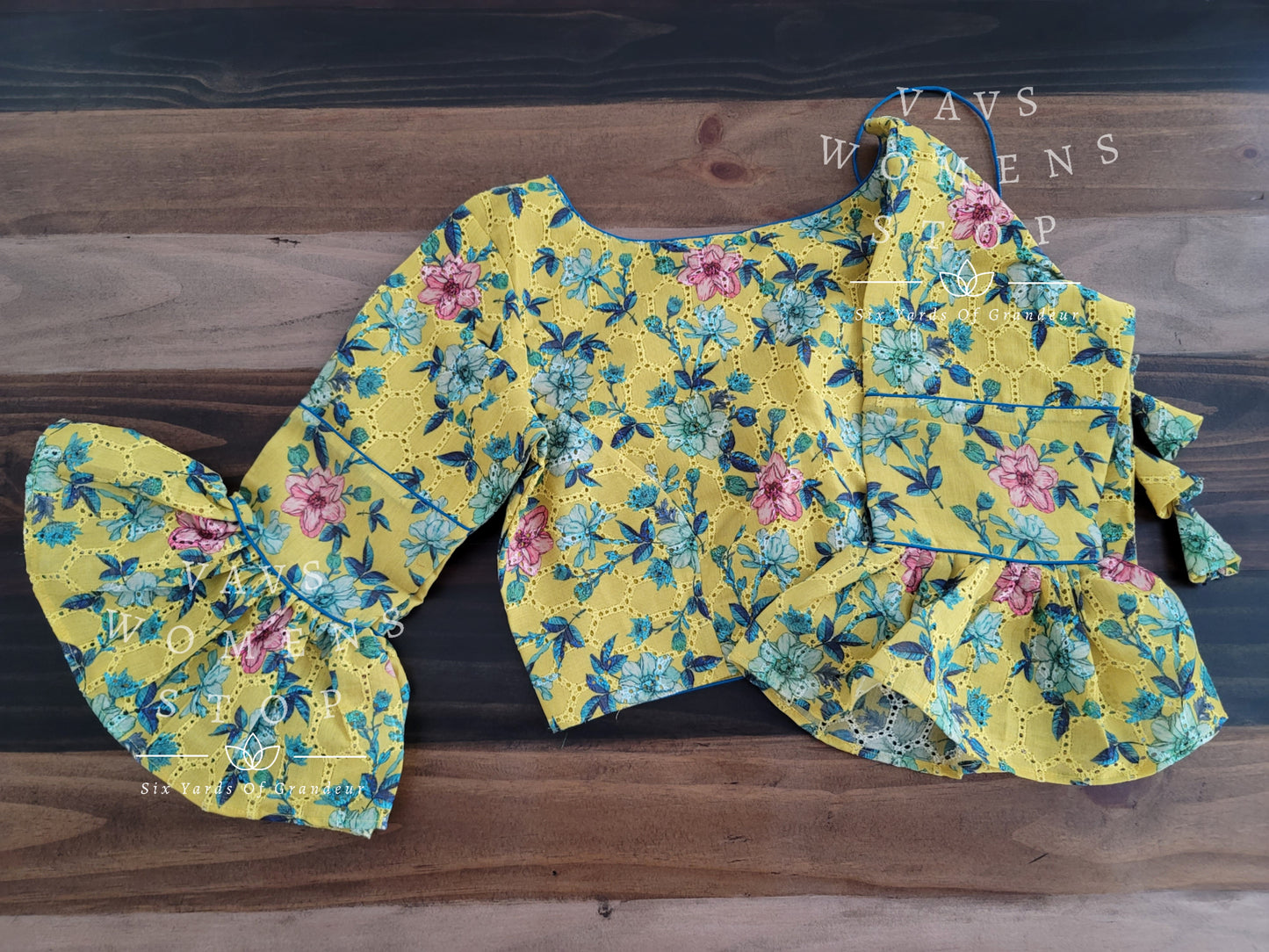Floral Cotton Blouse