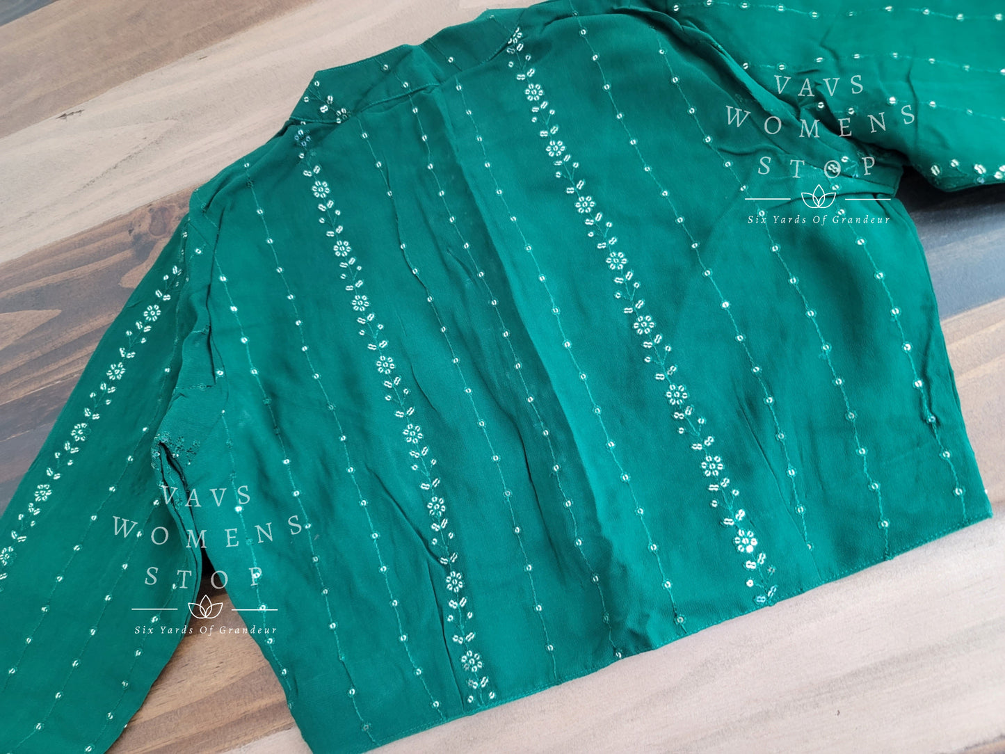 Georgette Sequins Blouse