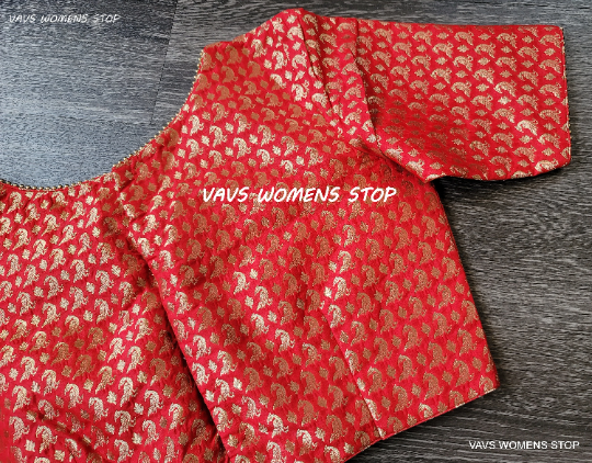 Red Benarasi Blouse