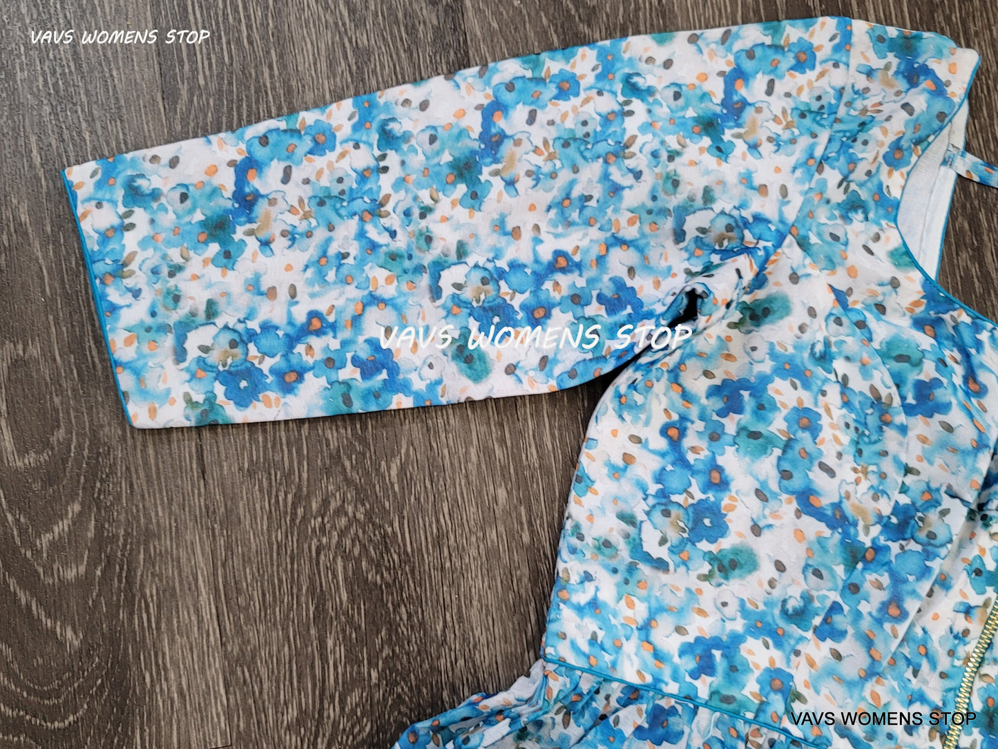 Croptop/Shirt Patterned Blouse
