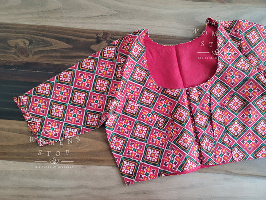 Pure Chanderi Blouse