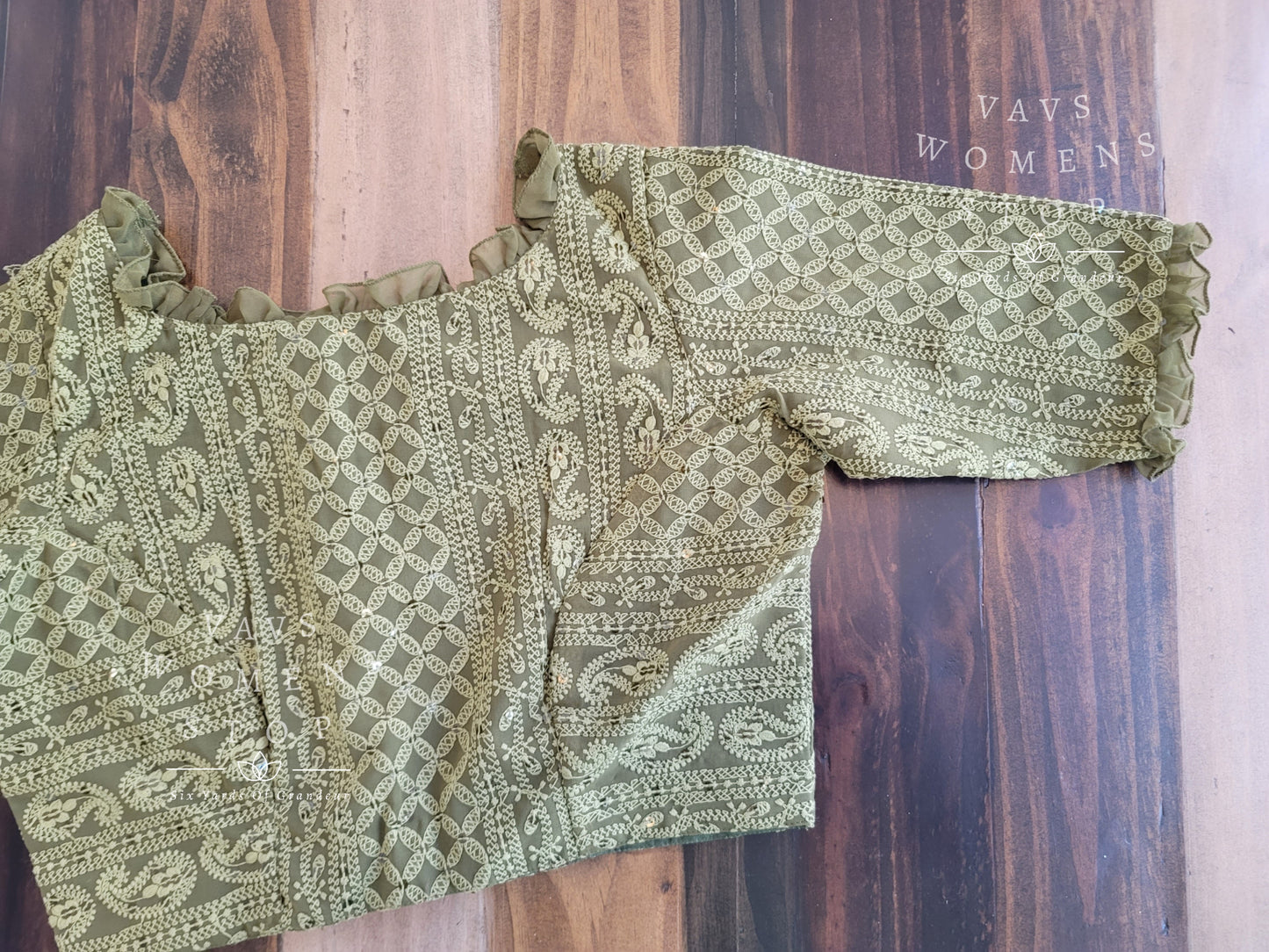 Georgette Chikankari Blouse