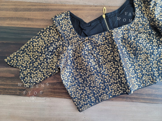 Black Benarasi Blouse