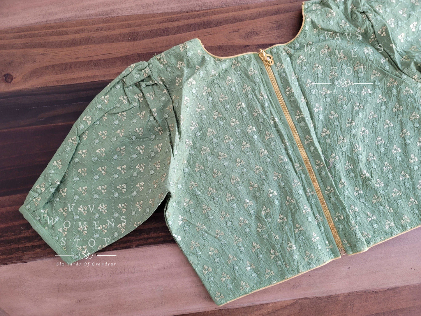 Cotton Chikankari Blouse