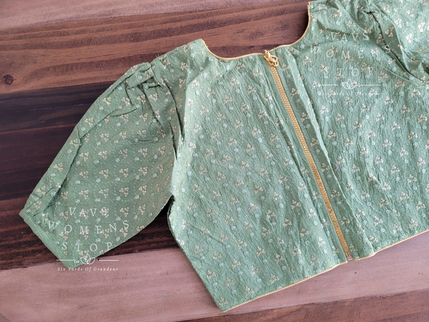 Cotton Chikankari Blouse