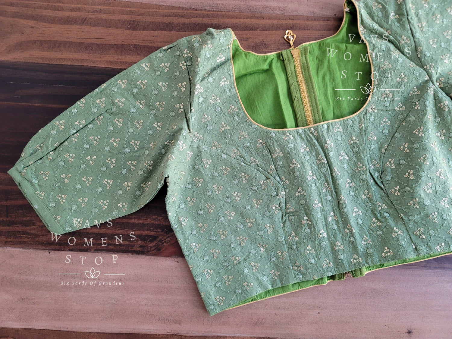 Cotton Chikankari Blouse