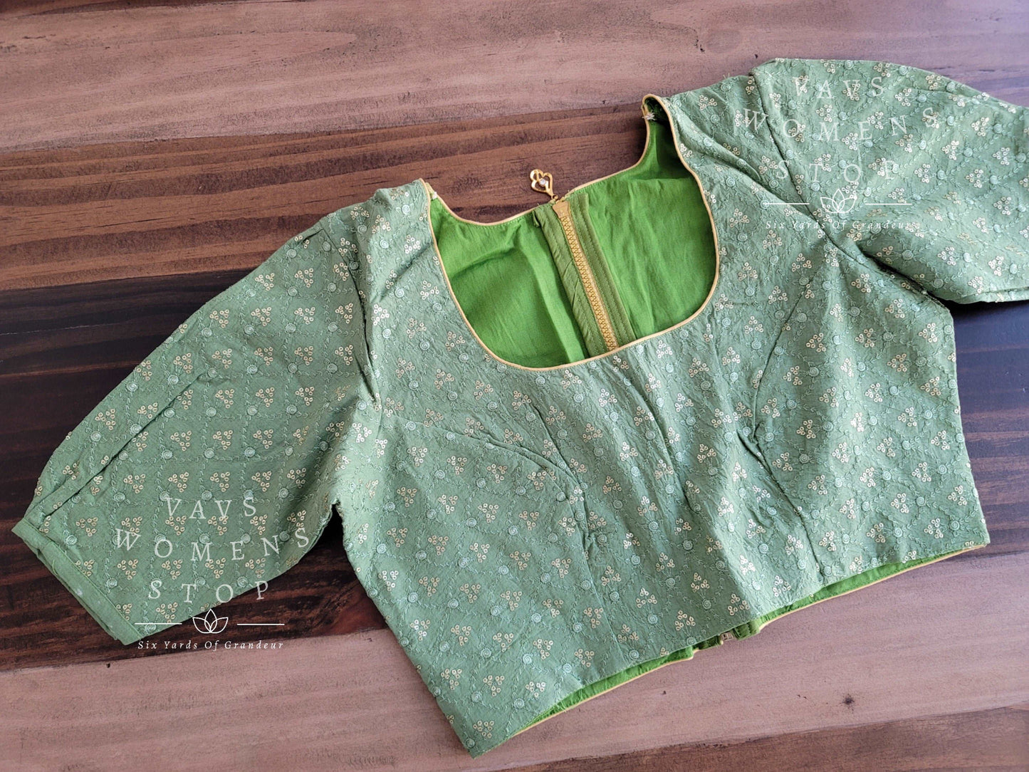 Cotton Chikankari Blouse