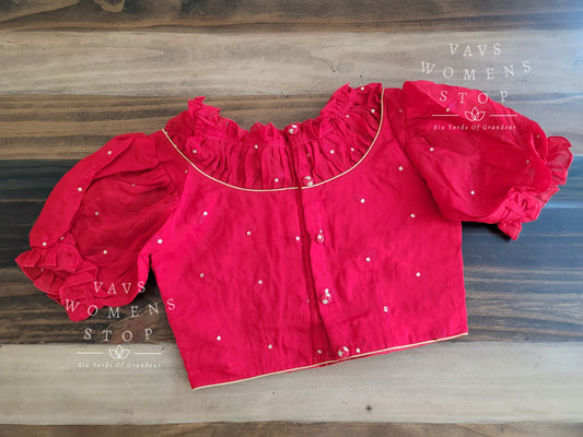 Chinon Chiffon Designer Blouse