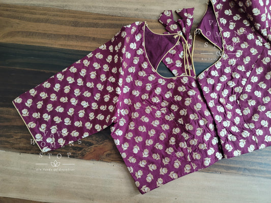 Benarasi Silk Blouse