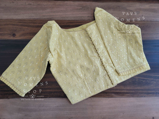 Cotton Chikankari Blouse