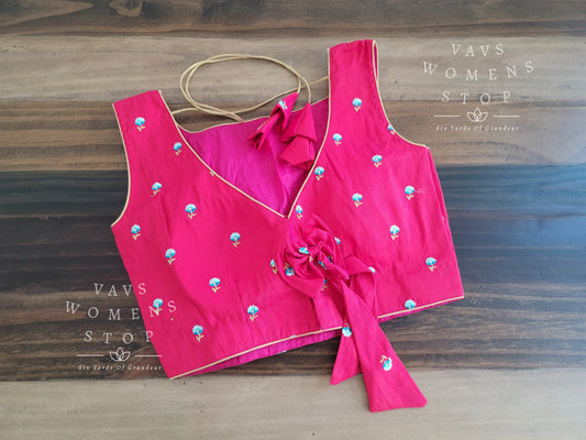Rawsilk Sleeveless Blouse