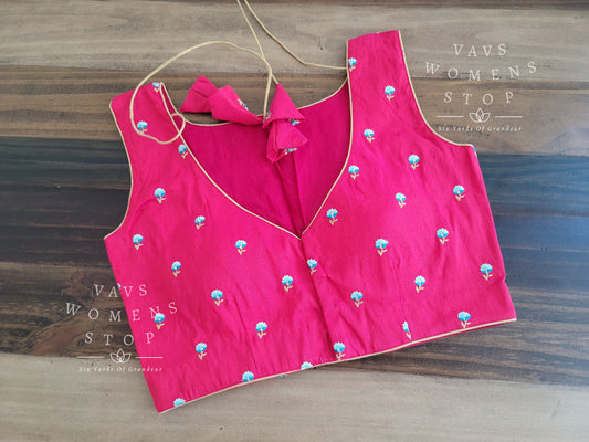 Rawsilk Sleeveless Blouse
