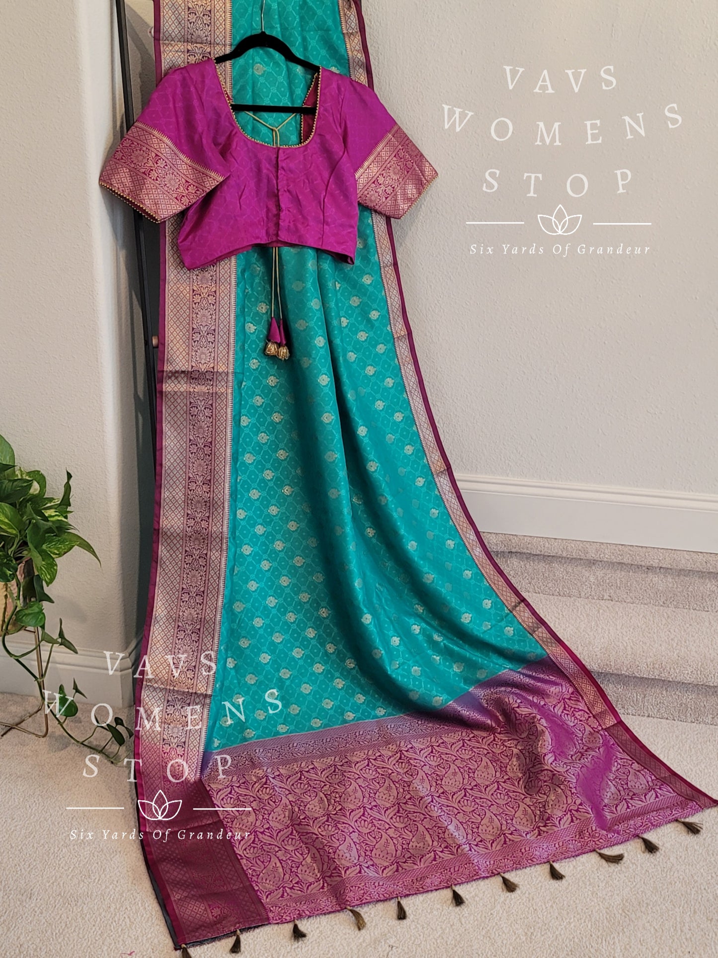 Benarasi Soft Silk Designer Saree -  Blouse