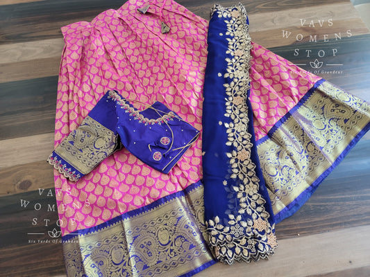 Traditional Half Saree Set