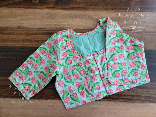 Kalamkari Silk Blouse