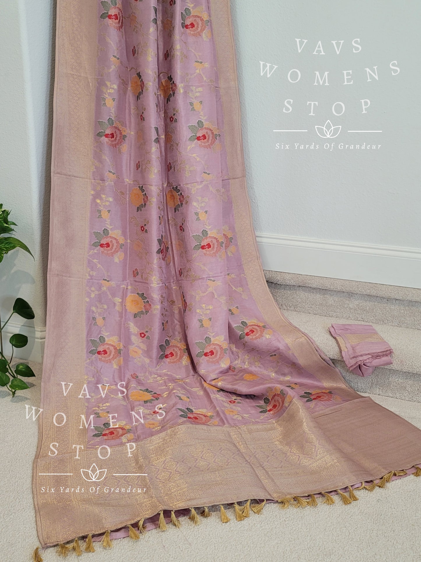 Munga Benarasi Crepe Silk Saree