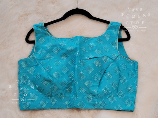 Sleeveless Sequins Blouse