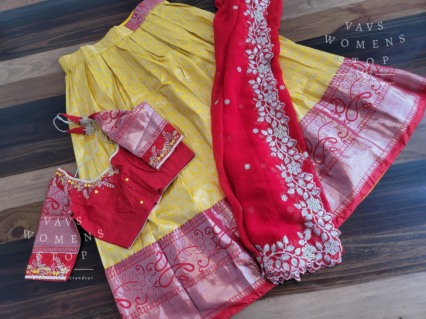 Traditional Half Saree Set