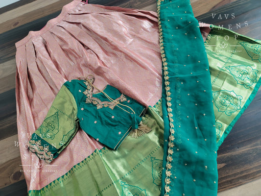 Traditional Half Saree Set