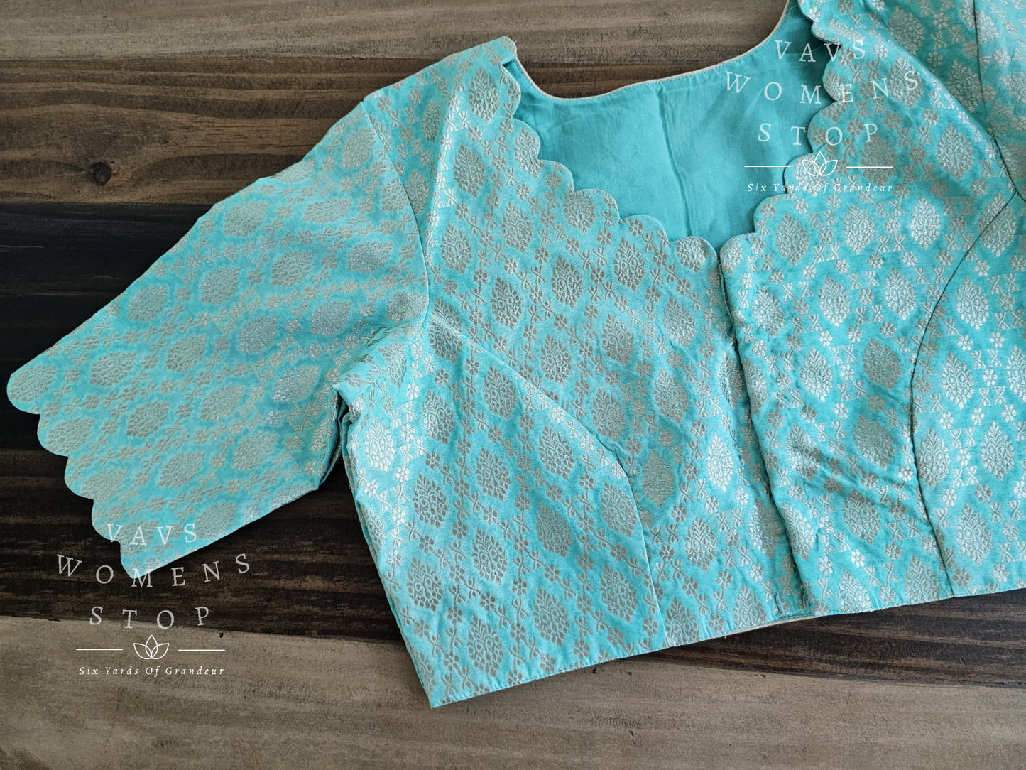 brocade blouse