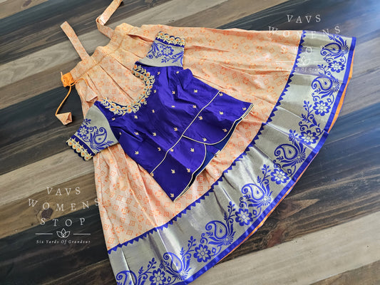 Kanchi Silk Lehenga Blouse