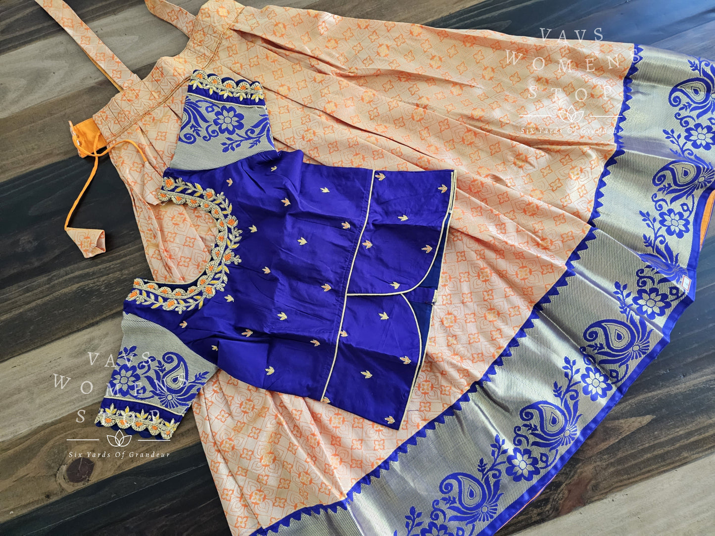 Kanchi Silk Lehenga Blouse