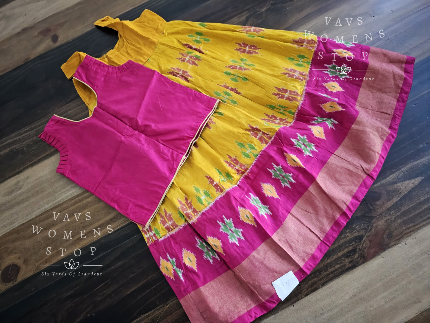 Pure Ikkat Silk Lehenga Blouse