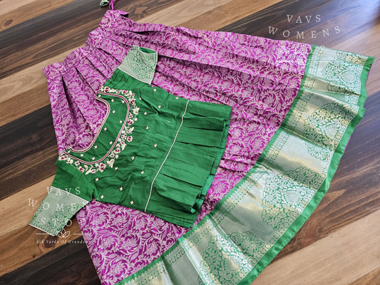 Kanchi Silk Lehenga Blouse