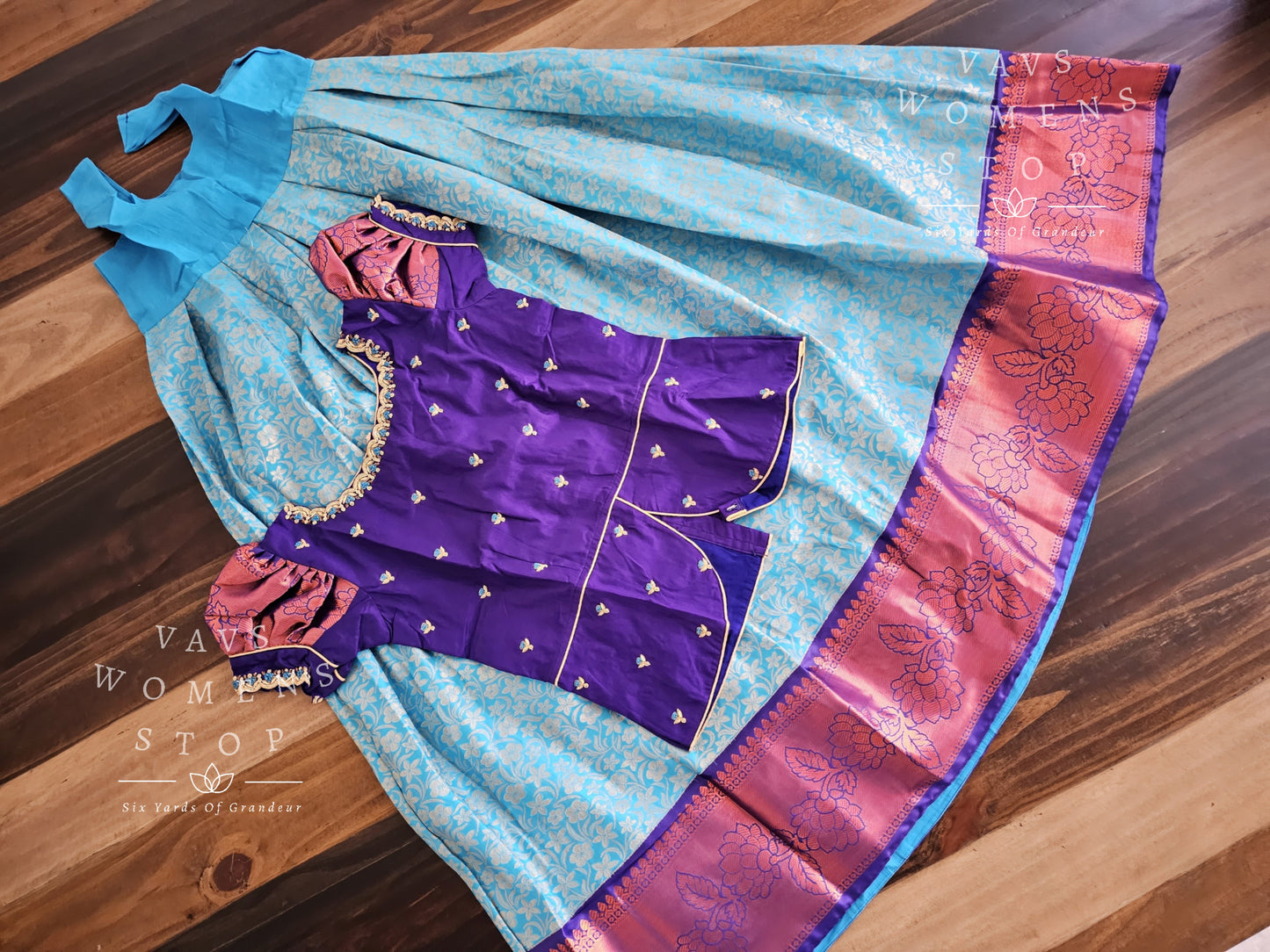 Kanchi Silk Lehenga Blouse