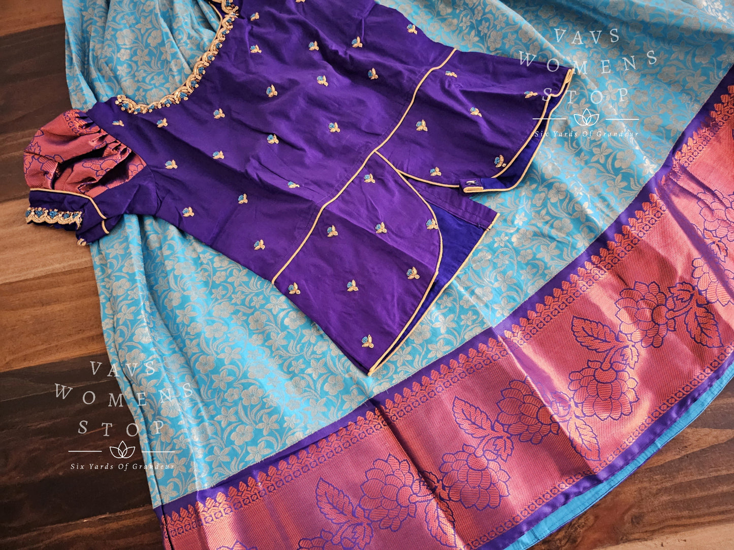 Kanchi Silk Lehenga Blouse